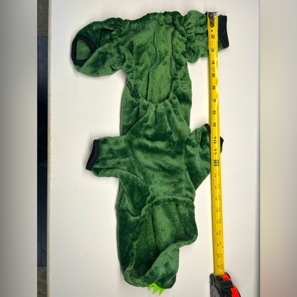 SALE****Green Dinosaur dog costume/outfit - Picture 10 of 12